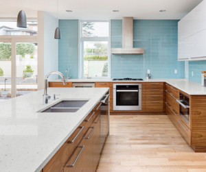 Granite used in kitchen